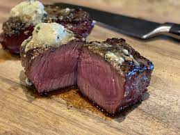 simple elk steak backstrap from