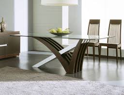 Contemporary Dining Tables Glass Top