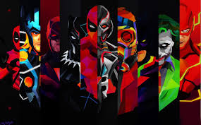superhero art wallpapers top free