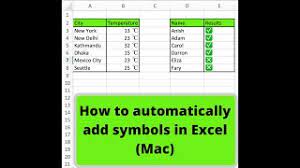 how to automatically add symbols mac