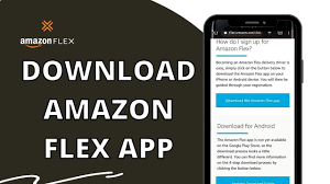 how to amazon flex app on