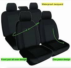 Waterproof Seat Covers Jacquard Seat