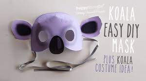 printable koala mask template easy