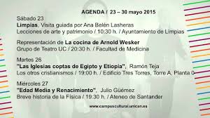 Resultado de imagen de Agenda Cultural Campus