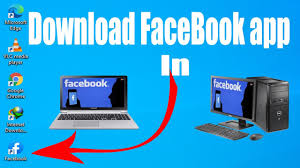how to install facebook app in pc