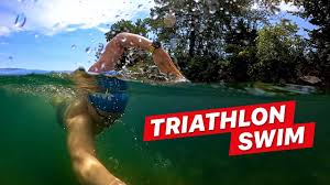 train for your first triathlon swim
