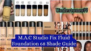 m a c studio fix fluid foundation