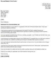 Personal Banker Cover Letter Example Icover Org Uk