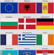 Flaggen europa zum ausdrucken image kostenlos imagesnewsletter. Europakarte Die Karte Von Europa