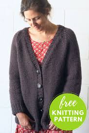 Lulea Cardigan Free Knitting Pattern Ladies Cardigan
