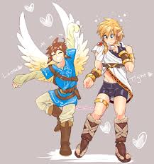 link and pit (the legend of zelda and 2 more) drawn by soft_sizzle |  Danbooru