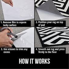 gorilla grip rug pad for carpet floor