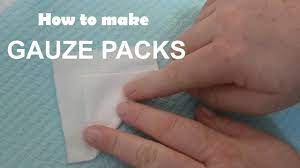 If smoking after tooth extraction is inevitable for you, here are three more dos (and three don'ts) to make it as safe as it can possibly be. How To Fold A Dental Gauze Pack Instructions Youtube