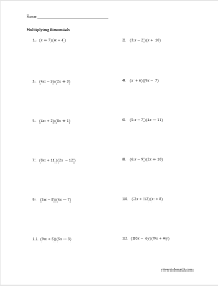 Polynomials Riverside Math