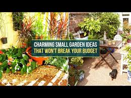 Charming Small Garden Ideas That Won T