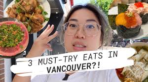 where to eat in vancouver for first