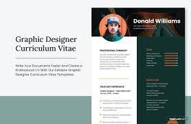 graphic designer resume word template