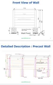 Precast Boundary Wall Specification
