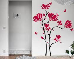 magnolia flower vinyl wall art decal