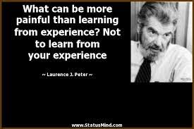 What can be more painful than learning from... - StatusMind.com