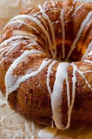 Carrot bundt cake with cheesecake filling and cream cheese frosting. Cheesecake Swirl Carrot Bundt Cake Sally S Baking Addiction