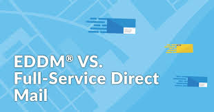Eddm Vs Full Service Direct Mail Comparison Mail Shark