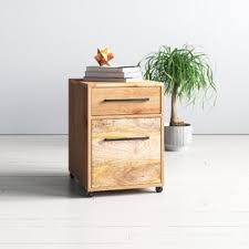 Lockable drawers can be found on many models, but be sure to read the product description for further details on lockability. Modern Filing Cabinets Allmodern