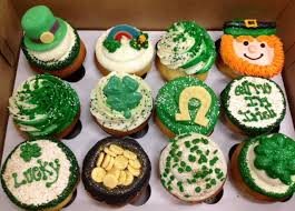 Image result for st. patrick's day cupcakes