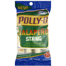 polly o jalapeno string cheese 12 ct