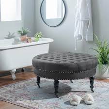 Linon Home Decor Isabelle Charcoal