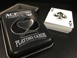 Plastic coated playing cards with jokers by stancraft products complete set 52 amazing astonishing joeblake 5 out of 5 stars (4,201) $ 9.56. Ace Authentic Playing Cards Manufactured By Cartamundi North America