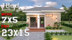 small house design plans 5x7 meter with