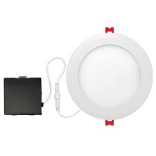Globe Electric Designer Ultra Slim 6 In White Integrated Led Recessed Kit 91219 The Home Depot