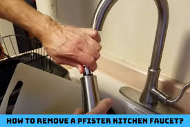how to remove a pfister kitchen faucet