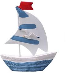 sailboat model decoration wooden ship