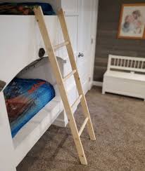 easy diy wooden bunk bed ladder my