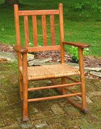 weaving a chair seat with hickory bark