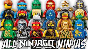 ALL LEGO NINJAGO NINJA MINIFIGURES! HD 2011-2018 - YouTube