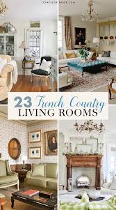 Cream and canvas scheme with classic pattern style seems to work better emphasizing the country style. 23 Stunning French Country Living Rooms In 2020 French Country Living Room Country Living Room Country Living Room Furniture