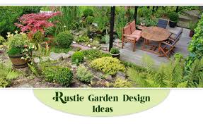 design ideas for rustic gardens at home
