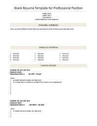 It's tough to say there's another option that. Printable Blank Resume Template Professional Position Form For Job Hudsonradc