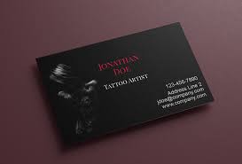 If you are looking to spread the word about your talents get yourself tattoo business cards. Tattoo Business Cards Free Template Designs Custom Printing