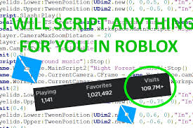 Using this line of code, you don't even have to know what the part is named. Script Anything For You In Roblox By Robaim Fiverr