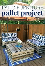 patio furniture pallet project pallet
