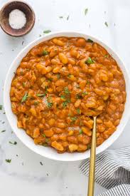 easy homemade baked beans with bacon