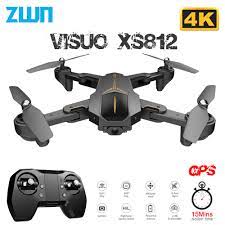 visuo xs812 gps rc drone with 4k hd
