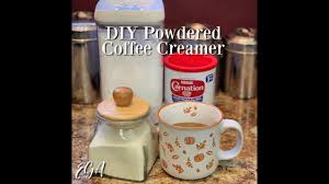homemade powdered coffee creamer you