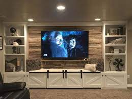 basement waterproofing living room tv