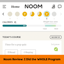an honest noom review after completing