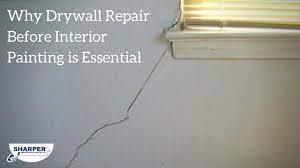 why drywall repair before interior